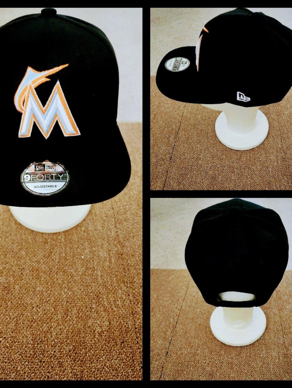 MIAMI MARLINS MLB BASEBALL SNAPBACK HAT.